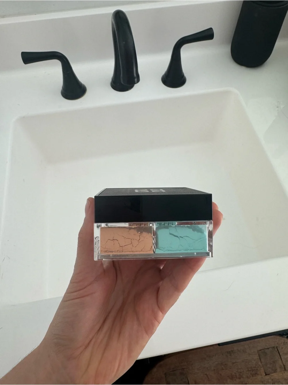 Givenchy Prisme Libre Compact Powder Duo - Pastel Green, Lavender, Peach, Beige
